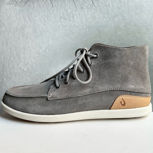 OLUKAI Men's Nalukai Kapa Boots Size: 8 - Picture 6 of 12